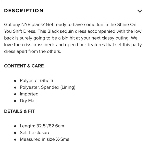 Shine On You Shift Tobi Dress - Picture 4 of 8